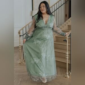 Baltic Borne Layla Tulle Maxi Dress